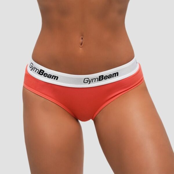 GymBeam Nohavičky Briefs 3Pack Strawberry Red  XSXS