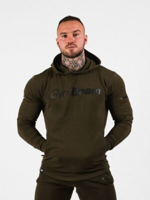 Mikina Urban Military Green - GymBeam  XXL