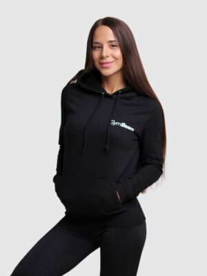 GymBeam Dámska mikina PRO Hoodie Black  L