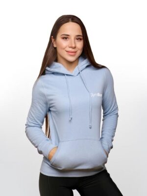 GymBeam Dámska mikina PRO Hoodie Blue  XL