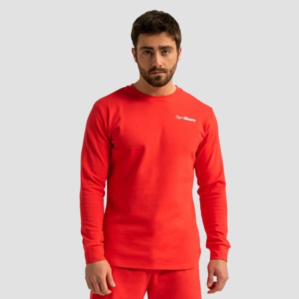 GymBeam Mikina Limitless Hot Red  XXXLXXXL