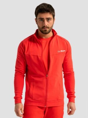 GymBeam Mikina so zipsom Limitless Hot Red  XXXLXXXL