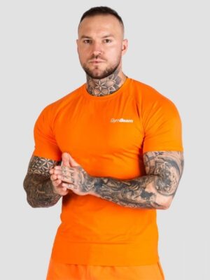 GymBeam Tričko Fitted TRN Orange  XXXLXXXL