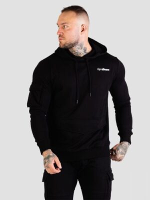 GymBeam Mikina TRN Hoodie Black  XXXLXXXL