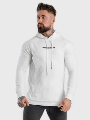 SQUATWOLF Mikina Statement Hoodie White  XXL