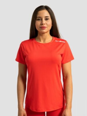 GymBeam Dámske športové tričko Limitless Hot Red  XXLXXL