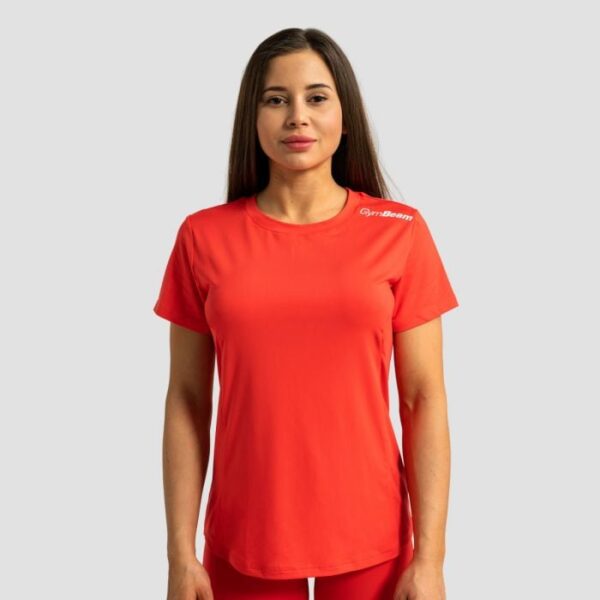 GymBeam Dámske športové tričko Limitless Hot Red  XXLXXL