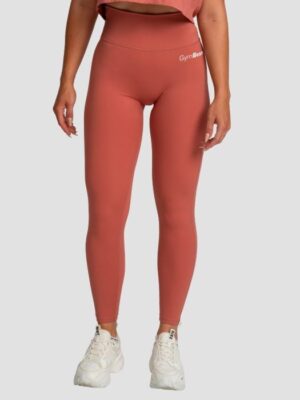 GymBeam Dámske legíny High-waist Limitless Cinnamon  XSXS