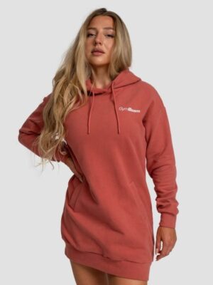 GymBeam Dámska longline mikina Limitless Cinnamon  XLXL