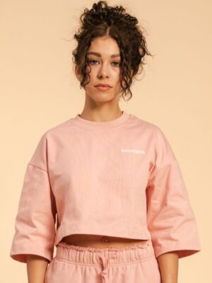 BeastPink Dámske tričko Cropped Serenity Pink  XSXS