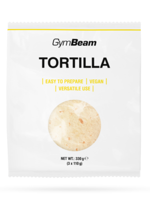 GymBeam Pšeničná tortilla 12 x 330 g