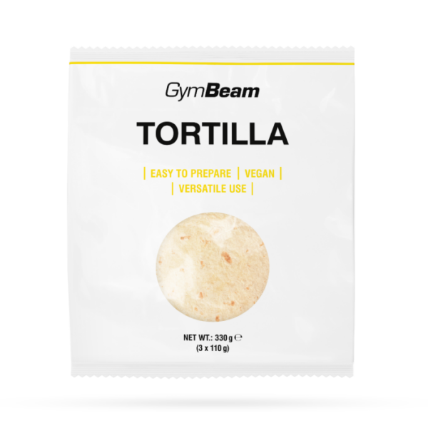 GymBeam Pšeničná tortilla 12 x 330 g