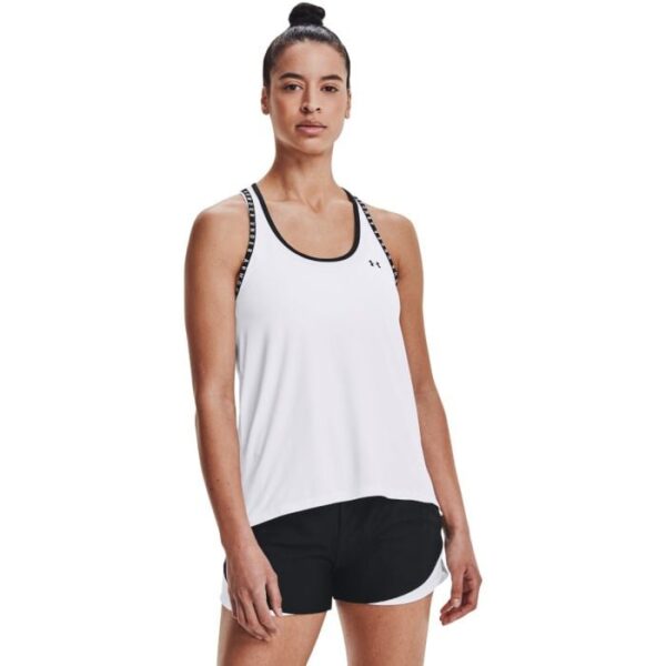 Under Armour Dámske Tielko Knockout Tank White  XL