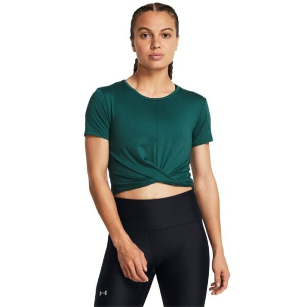 Under Armour Dámske Tričko Motion Crossover Crop SS Blue  L