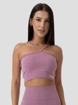 GymBeam Športová podprsenka Halter FLO Violet  SS