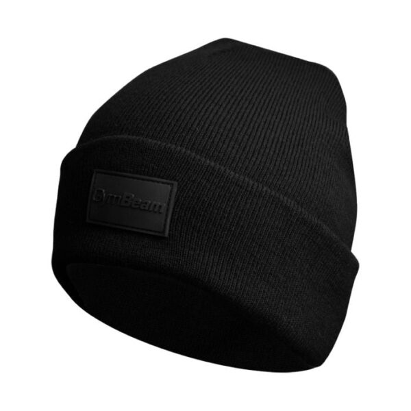 GymBeam Čiapka Polar Beanie Black  universaluni