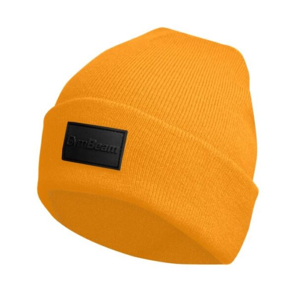 GymBeam Čiapka Polar Beanie Mustard  universaluni