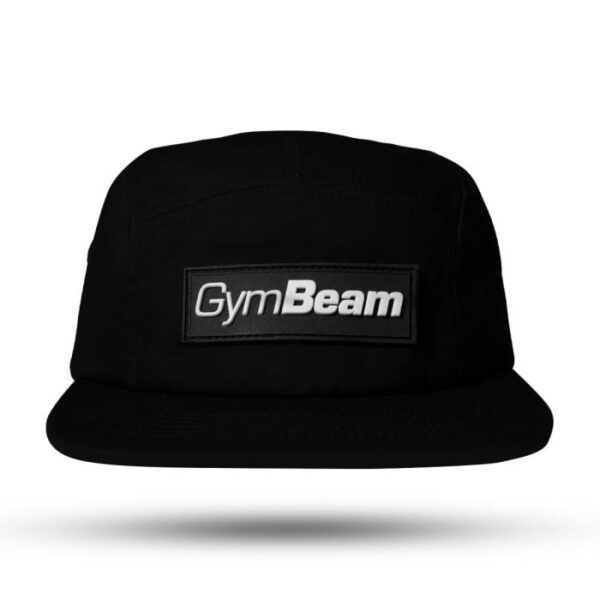 GymBeam Šiltovka 5Panel cap Black