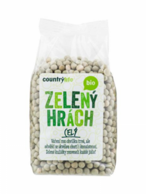 Country Life BIO Hrach zelený celý 14 x 500 g