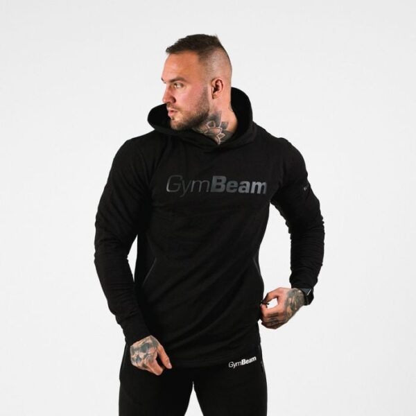 GymBeam Mikina Urban Black  XXL