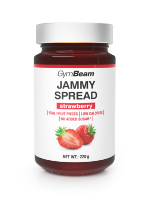 GymBeam Jammy Spread 6 x 220 g jablko