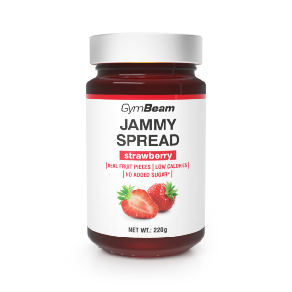 GymBeam Jammy Spread 6 x 220 g jablko