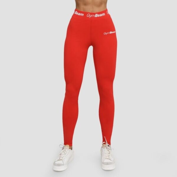 GymBeam Dámske legíny Simple Rouge Red  SS