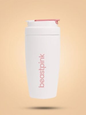 BeastPink Termohrnček 500 ml White