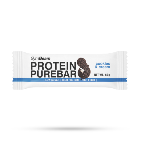 GymBeam Protein PureBar 12 x 60 g cookies & krém