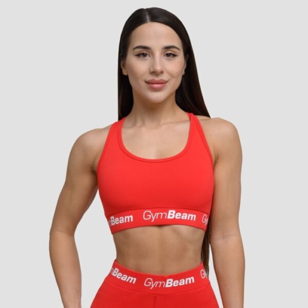 GymBeam Športová podprsenka Simple Rouge Red  SS