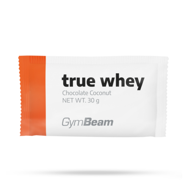 GymBeam Vzorka True Whey 400 x 30g vanilka stévia