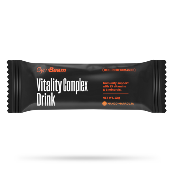 GymBeam Vzorka Vitality Complex Drink 600 x 12 g mango marakuja