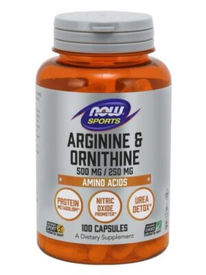 NOW Foods Arginine & Ornithine