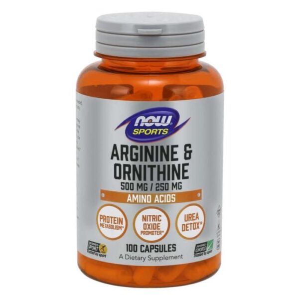 NOW Foods Arginine & Ornithine