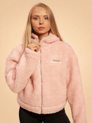 BeastPink Dámska bunda Hoodie Bliss Pink  MM