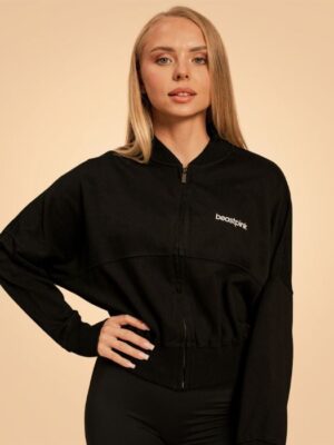 BeastPink Dámska mikina Zip-Up Bliss Black  XSXS