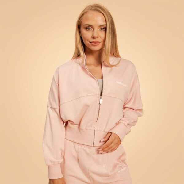 BeastPink Dámska mikina Zip-Up Bliss Pink  LL