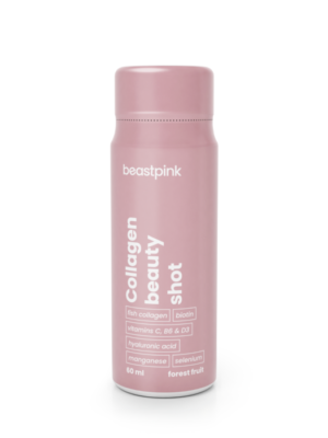 BeastPink Collagen Beauty Shot 20 x 60 ml lesné ovocie