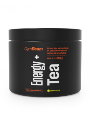 GymBeam  Energy + Tea 200 g citrón limetka