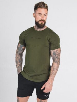 SQUATWOLF Tričko Statement Tee Olive Green  S