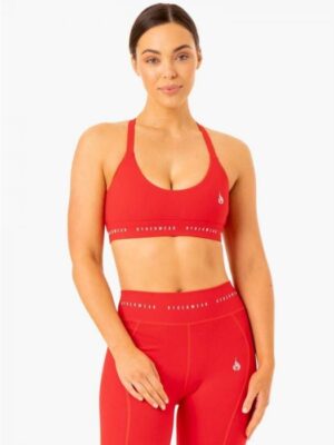 Ryderwear Športová podprsenka Reflex Cross Over Red  XL