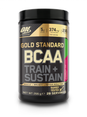 Optimum Nutrition Gold Standard BCAA Train Sustain 266 g jahoda kiwi