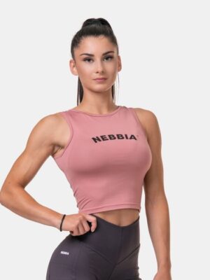 NEBBIA Dámske tielko Fit & Sporty Old Rose  S