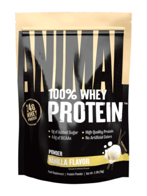 Universal Nutrition Animal 100 % Whey Proteín 1000 g vanilka