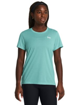 Under Armour  Dámske Tričko Tech Bubble SSC Green  XL