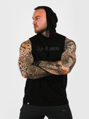 Gym Beam Tielko Hoodie Tank Top Black  XL