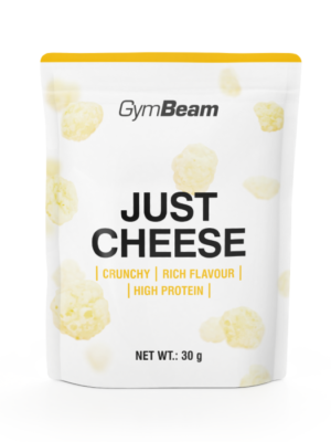 GymBeam Syrový snack Just Cheese 10 x 30 g paradajka - sladké čili