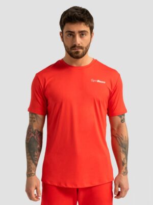 GymBeam Pánske športové tričko Limitless Hot Red  XXXLXXXL