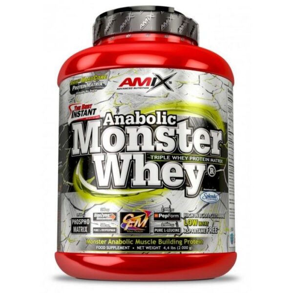 AMIX Anabolic Monster Whey 2000 g vanilka čerešňa