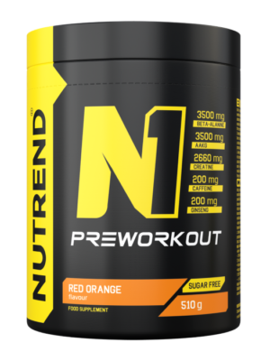 NUTREND N1 Pre-Workout 10 x 17 g grapefruit